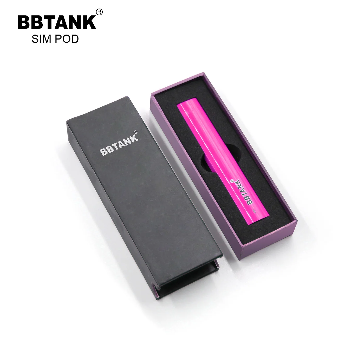  BBTANK Pod Комплект 350 мАч батарея ручка керамический капсула 1 мл Vapes Starter Kit Sim с подзарядкой от