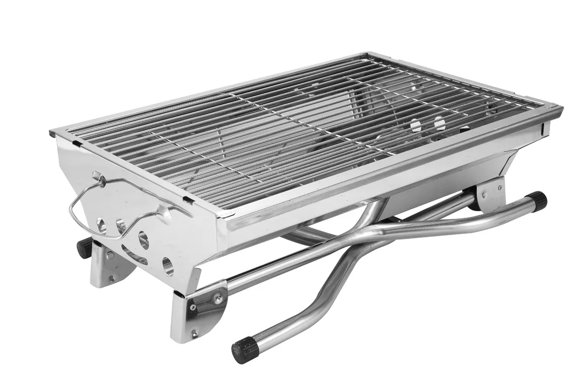 Hot sale Outdoor Stainless Steel Spit Roaster Rotisserie Charcoal Oven BBQ Gril