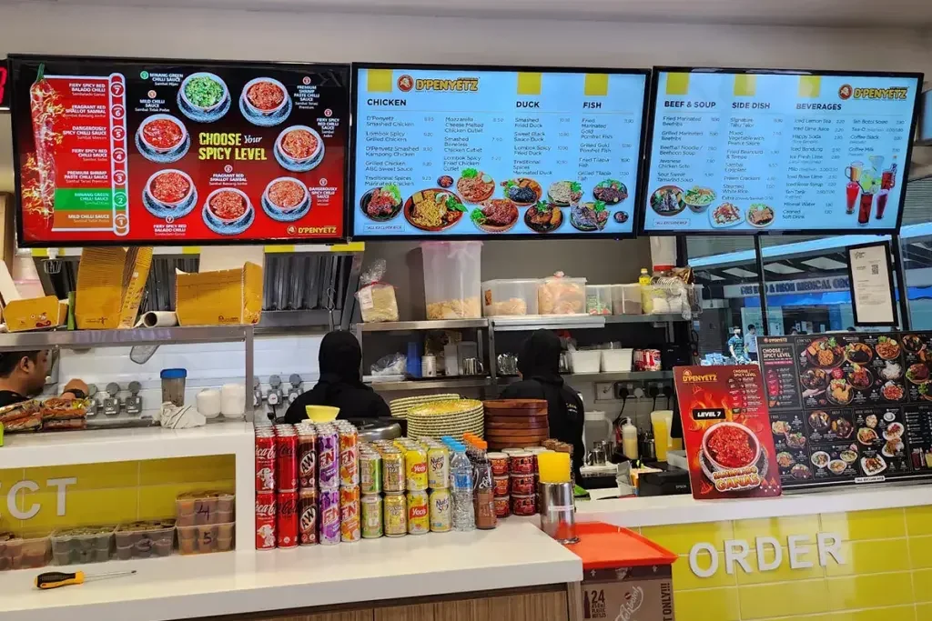 VETO 10 15 22 32 43 Inch Ultra Narrow Frame Free CMS control Android LCD Screen Advertising Player Digital Signage Wall Mounted