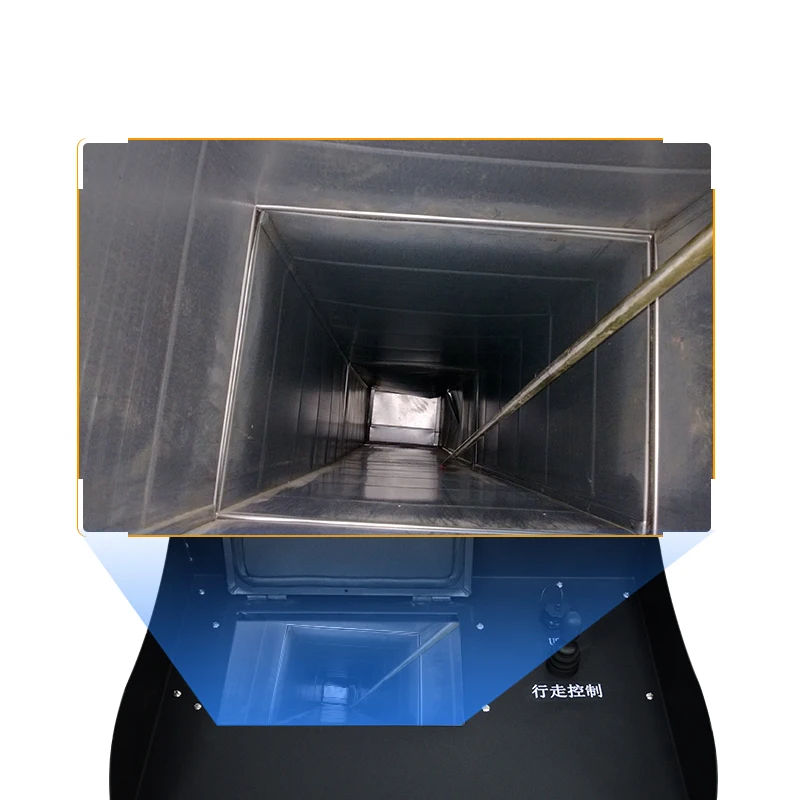 Industrial air pipe cleaning machine ventilation duct cleaning robot