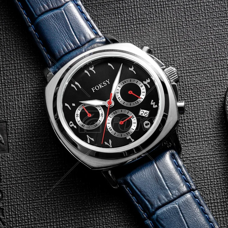 High End арабские цифры Montre Роскошные наручные часы с арабскими цифрами Циферблат Мужские