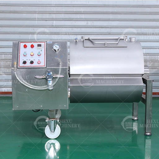 Industrial Vacuum Tumbler Pork Mixing Machine Beef Vacuum Roll Kneading Machine Vacuum Meat Mix Marinate Machine