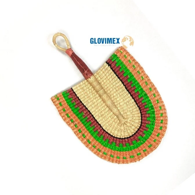 
Hot Selling Handicraft Seagrass Fan Environmental Friendly Wall Hanging Home And Wedding From Vietnam 