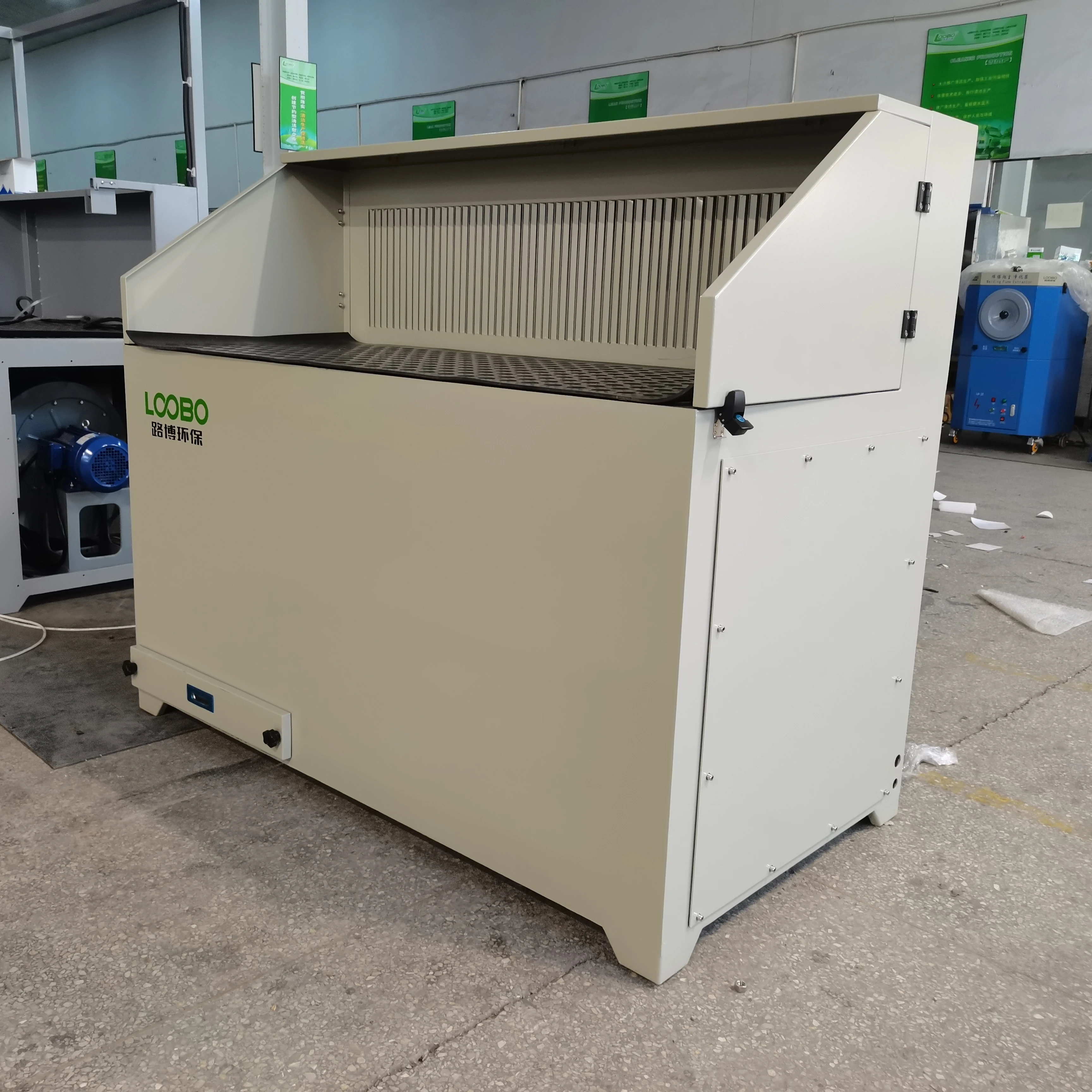 Производитель loobo, пылесборник с фильтром для картриджей, Рабочий стол для извлечения дыма, пылеочиститель для шлифовки