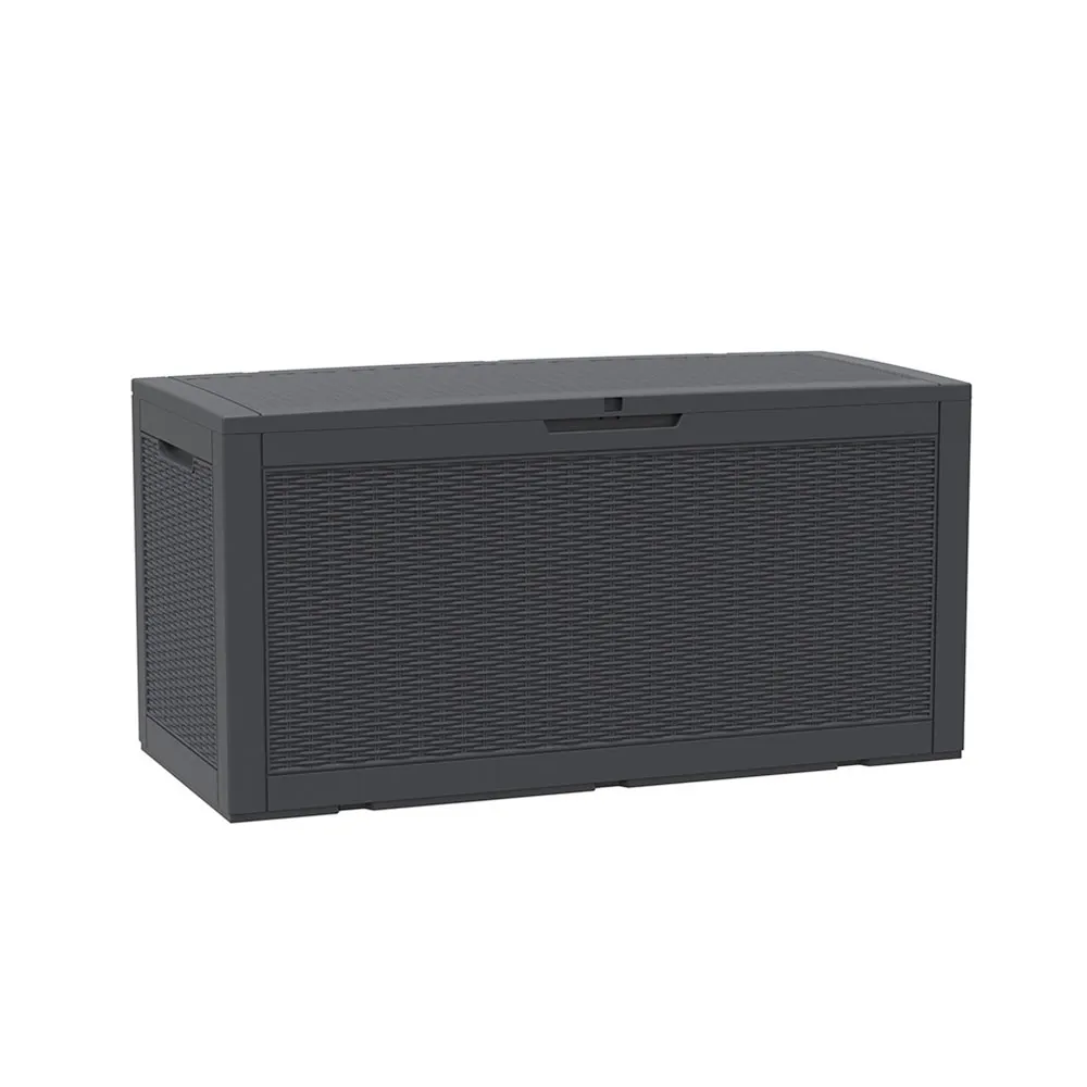 Outdoor Storage Deck Box 100 Gallon Plastic Outdoor Storage Box For Outdoor Garden Patio