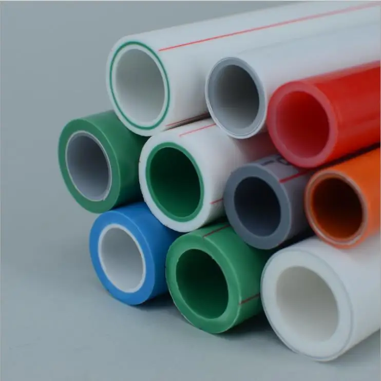 Красочные PPR HDPE трубы горячей и холодной воды для ванной