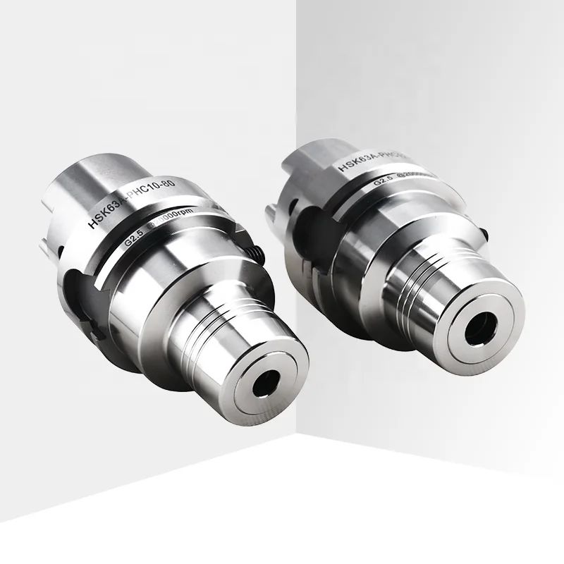 Good price HSK PHC  hydraulic chuck 40CrNiMo Material HSK63A-PHC06  tool holder shank