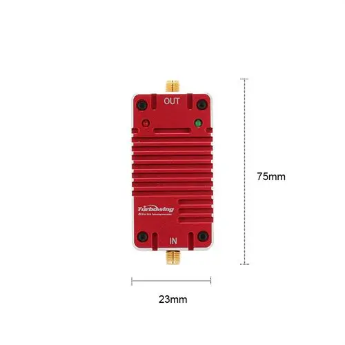 Original Turbowing 2.4G Radio Signal Amplifier Booster for RC FPV Drone 2.4G Receiver and Transmitter