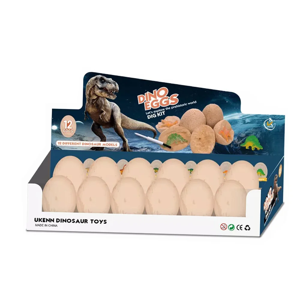 Popular Smashers Excavation Kit Gyspum Fossil Dinosaur Egg Archaeological Toys