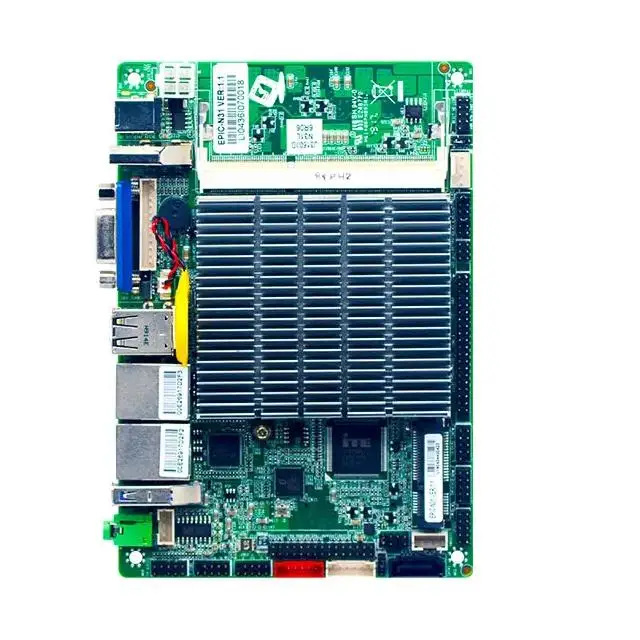 Newly design EPIC 3.5 inch motherboard mini fanless motherboard with J3160 Processor low power