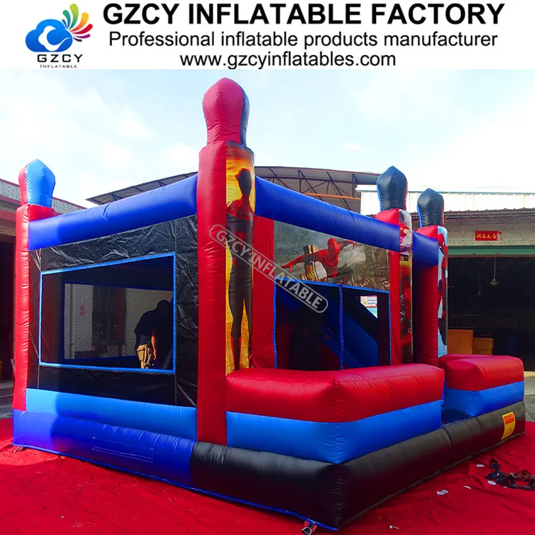 Забавный надувной батут замок коммерческий комбинированный для продажи