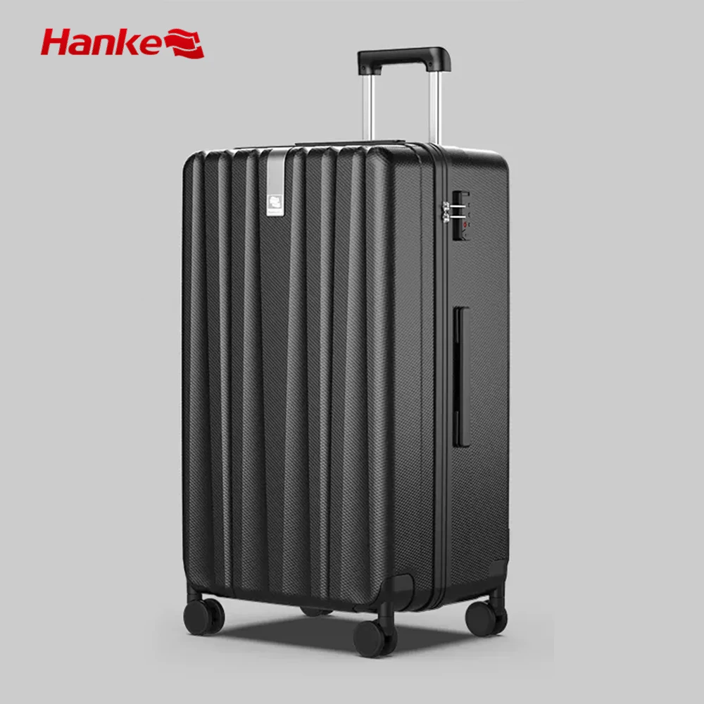 Hanke Hot Sale PC Trolley Case Set Luxury Carry on Suitcase Travel Lightweight Durable Luggage Set