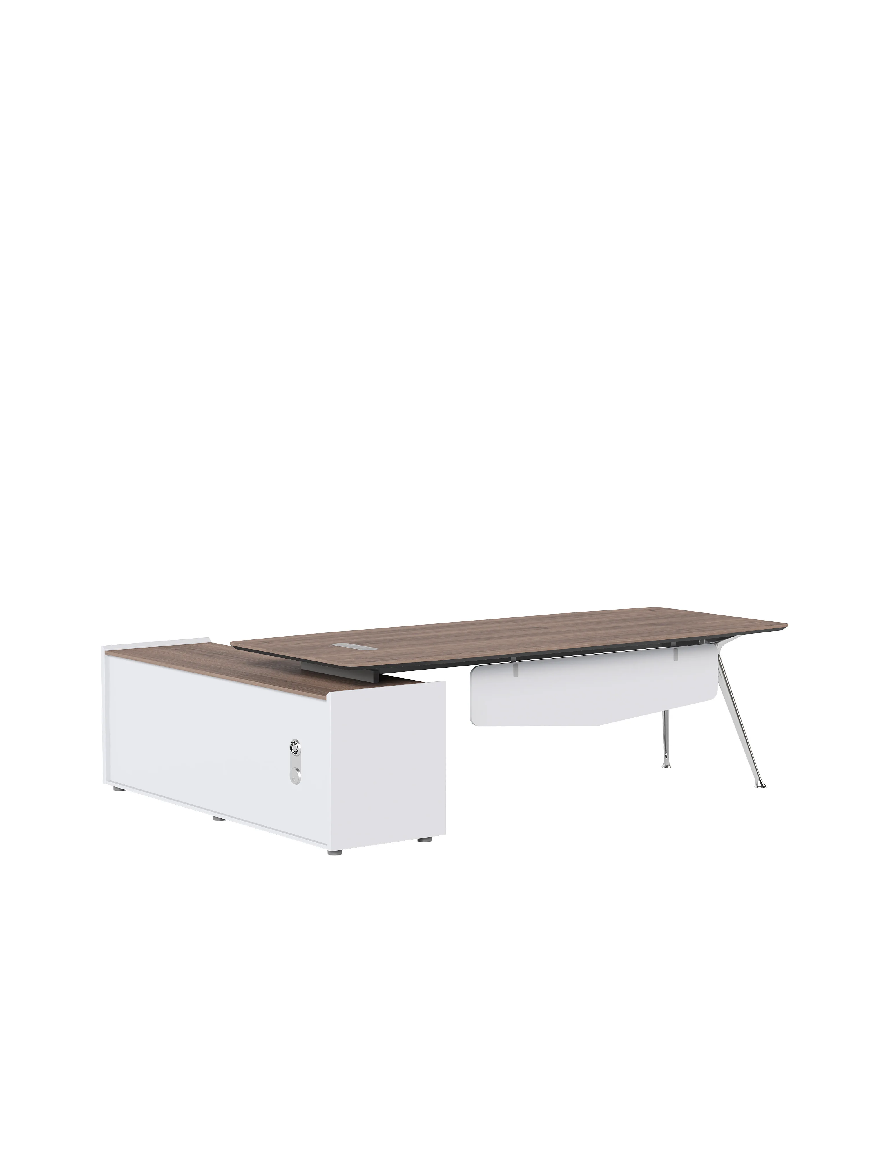 Офисный деревянный современный большой стол для встреч и стульев многофункциональный