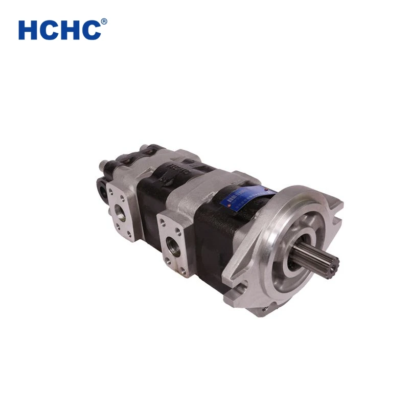 Chinese forklift hydraulic double gear pump Wholesale for crane excavator junk truck