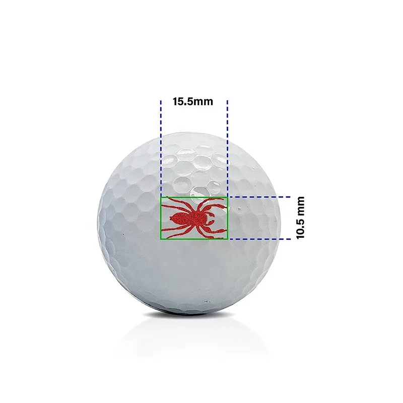 High quality Custom logo golf ball stamper creating large personalized mark on golf balls