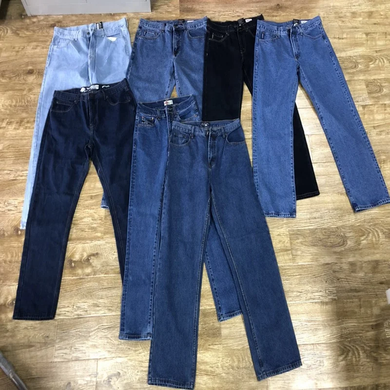 GZY Fit Jeans Straight Leg mens jeans stock lots factory direct price