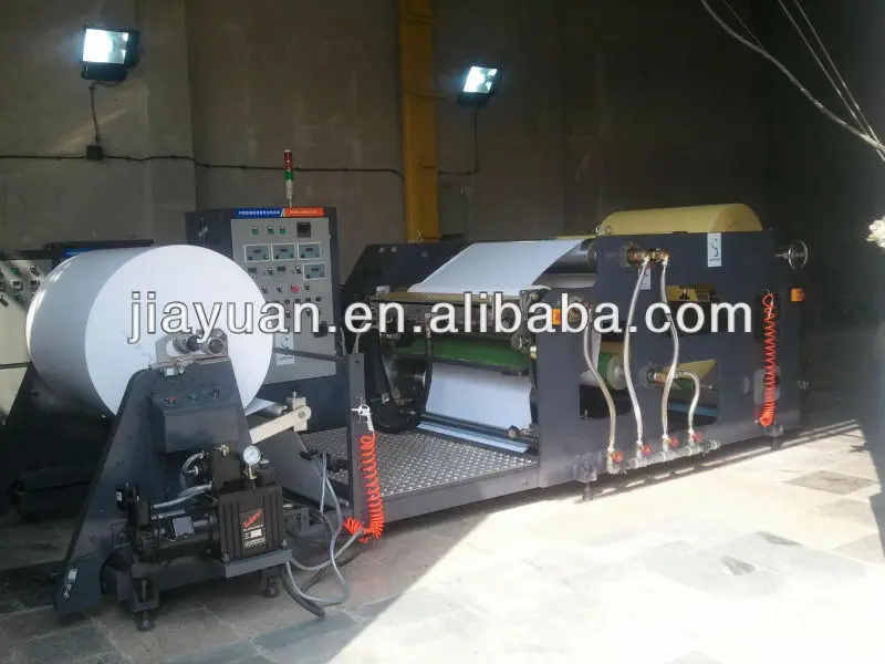 Hot Melt Adhesive Coating Machine Gluing  Silicon Glossy Paper Coating Machine