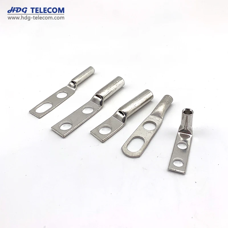 Double Holes Cable Lugs for 2 AWG Cable