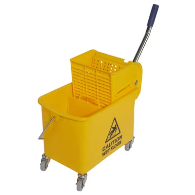 Y1009 20L metal mop buckets wringer