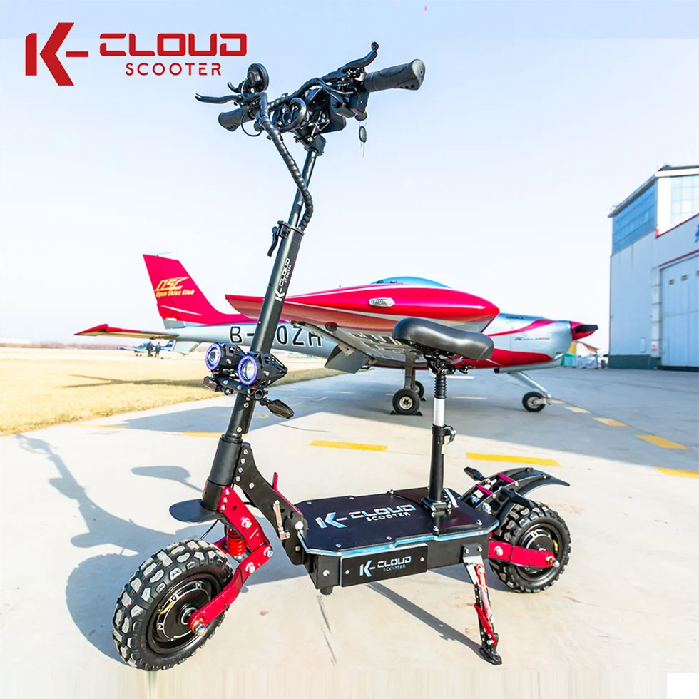 Электрический скутер для взрослых, 11 дюймов, 5600 Вт, 6000 Вт, 60 в