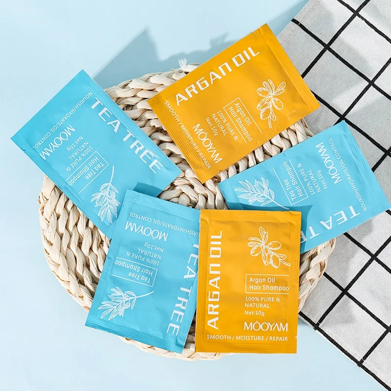 Private Label 100% Pure Natural  Organic Argan Oil Hair Shampoo Anti Loss Dandruff Organic Tea Tree Shampoo