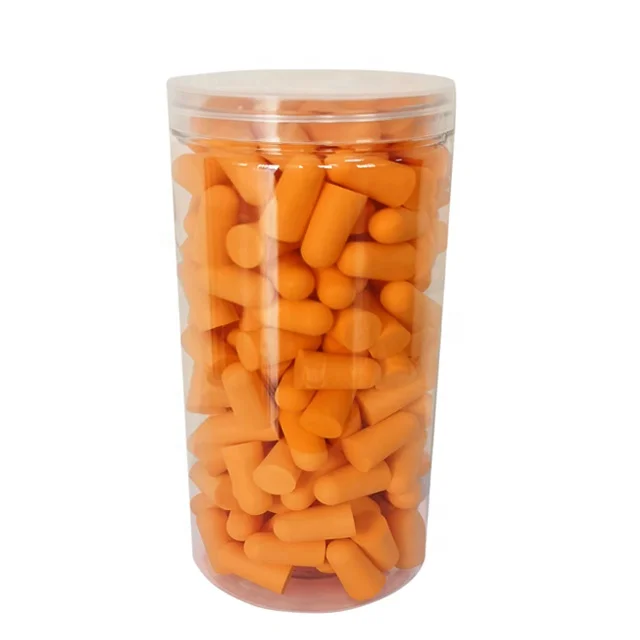 Soft Foam Earplugs 100 Pairs, 38dB SNR Noise Cancelling Ear Plugs for Sleeping,Snoring