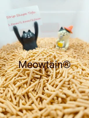 OEM&ODM Custom Plant Cat Litter High Quality Low Dust Clumping Milk Tofu Cat Litter