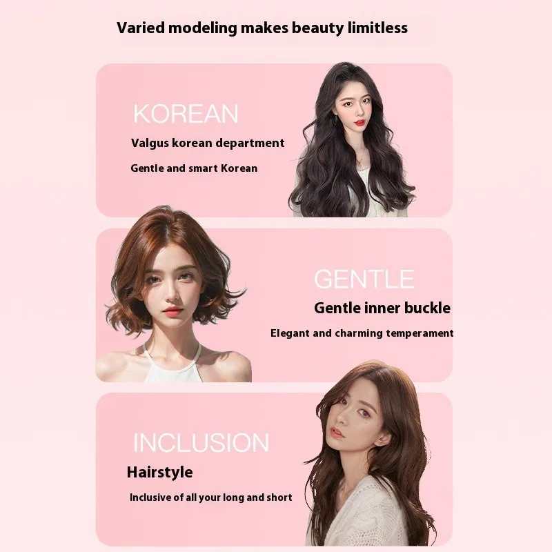 Moehair NEW Rotating Curling Iron Automatic Barrel Curling Iron Fast Heating Auto Hair Curler Wand Automatic Hair Curling Iron