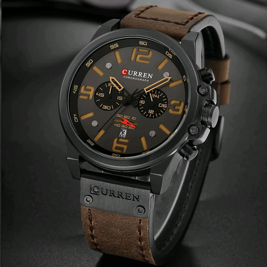 Curren 8314 Men Original Quartz Watch Fashion Charm Style Luxury Brand Wristwatches Fashion Watch For Man