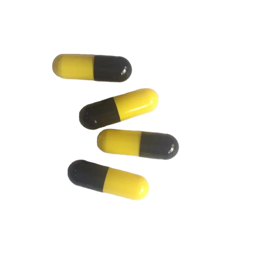 
Medicinal hollow gelatin capsule various colors 