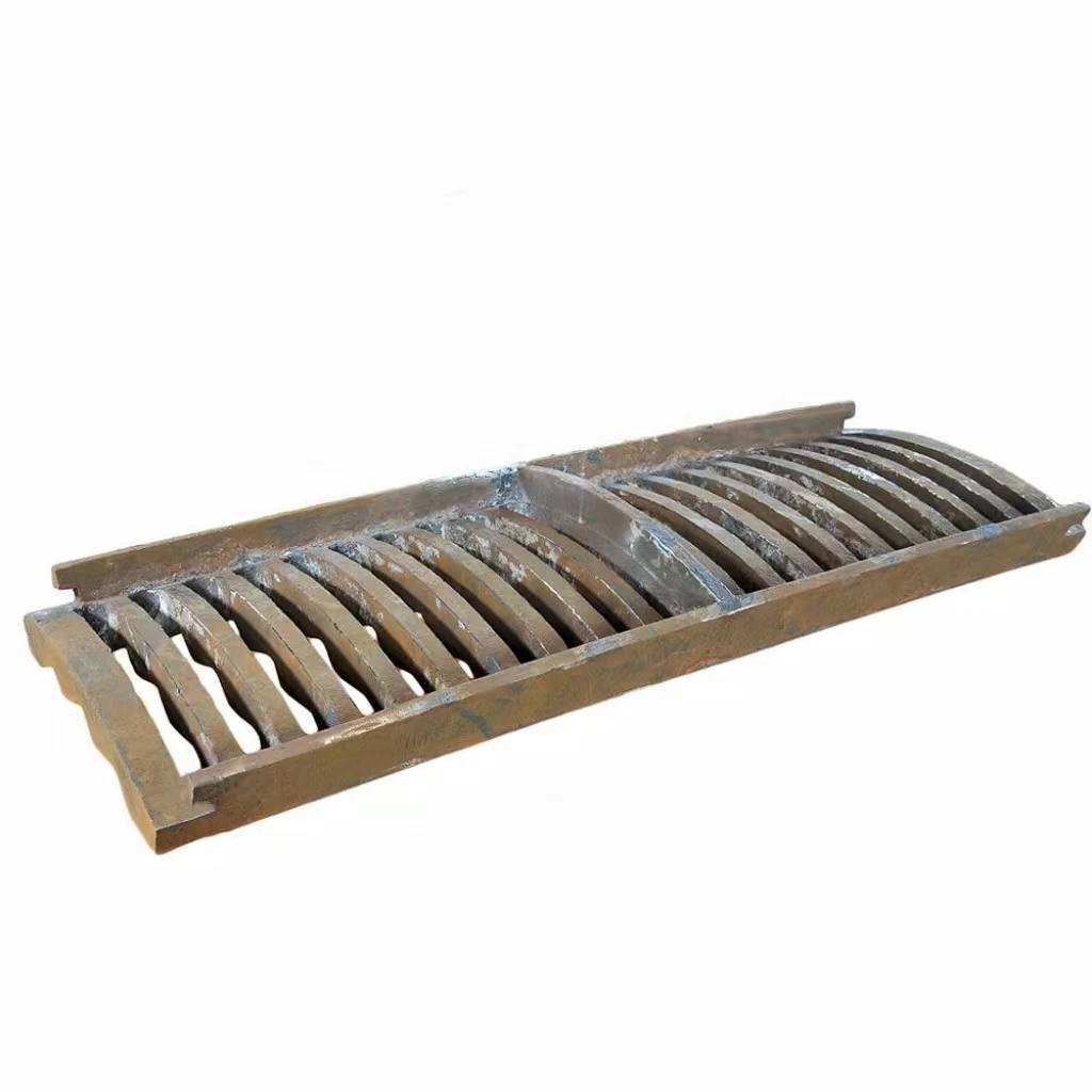 Casting mill accessory grate plate for mining machinery Casting Parts