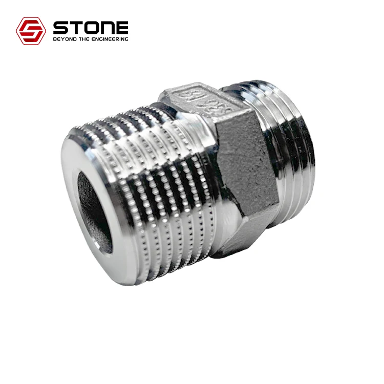 STONE Custom OEM Casting Services Male thread Stainless Steel Wax Cast Parts Precision Investment Casting