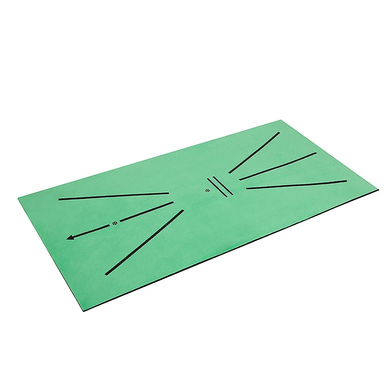 Practice Green Trainer Guide Mini Golf Swing Mat ACU-Strike Golf Mat Turf Golf Hitting Mat