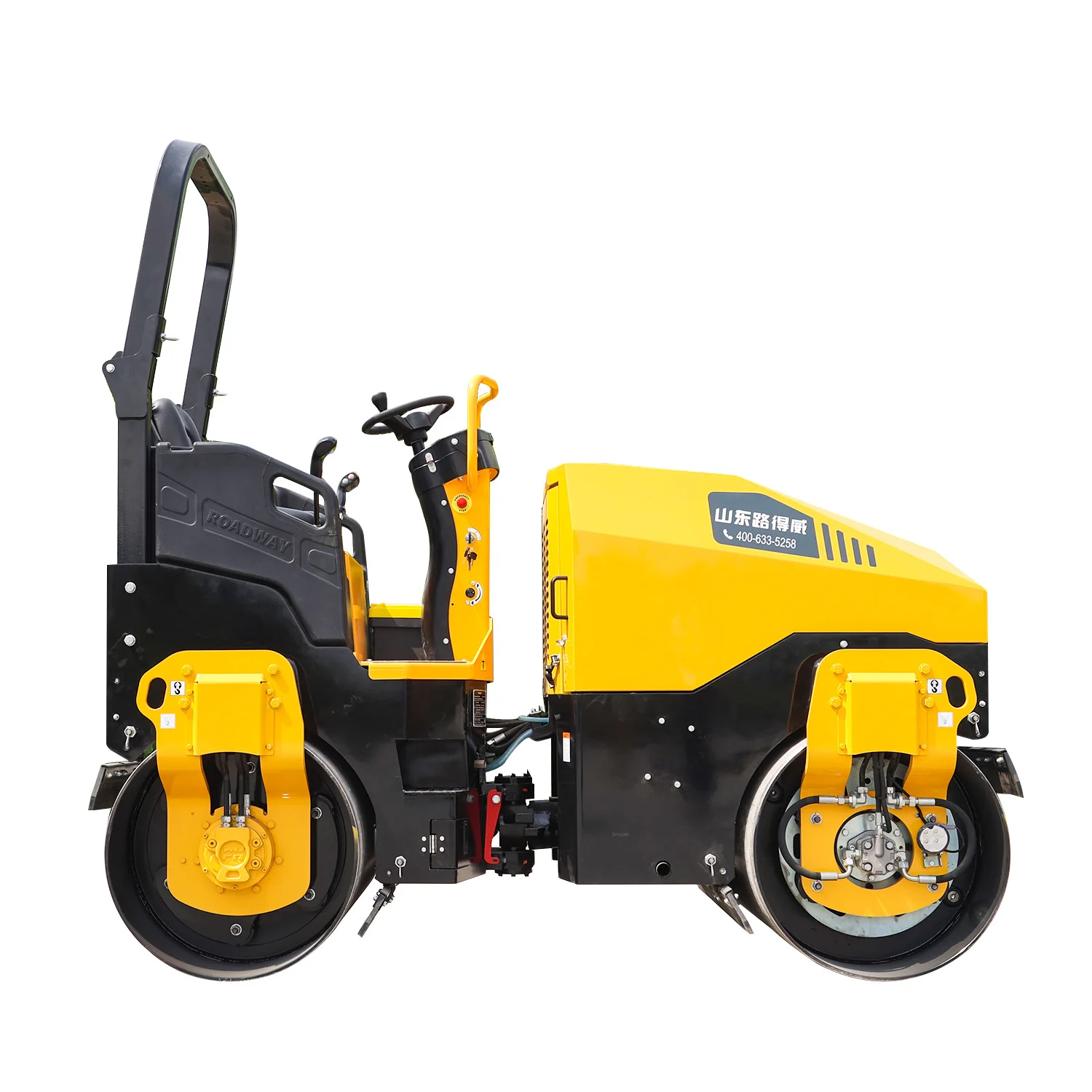 Factory Priced 3 Ton Mini Vibratory Road Roller New Condition Double Drum Diesel Engine Construction Gear Core