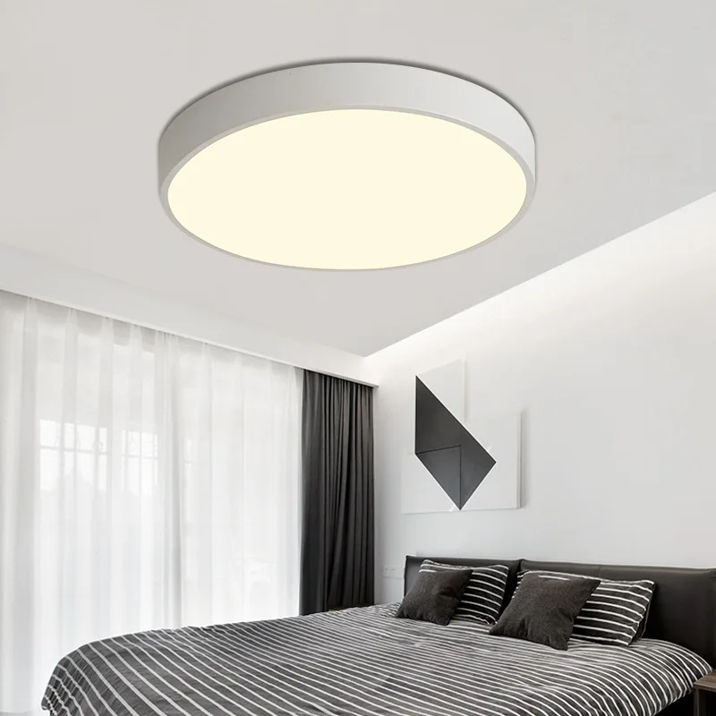 Hot Sales TUV SAA CB CE  Flush mount Modern living room round ceiling led lamp for bedroom house  home
