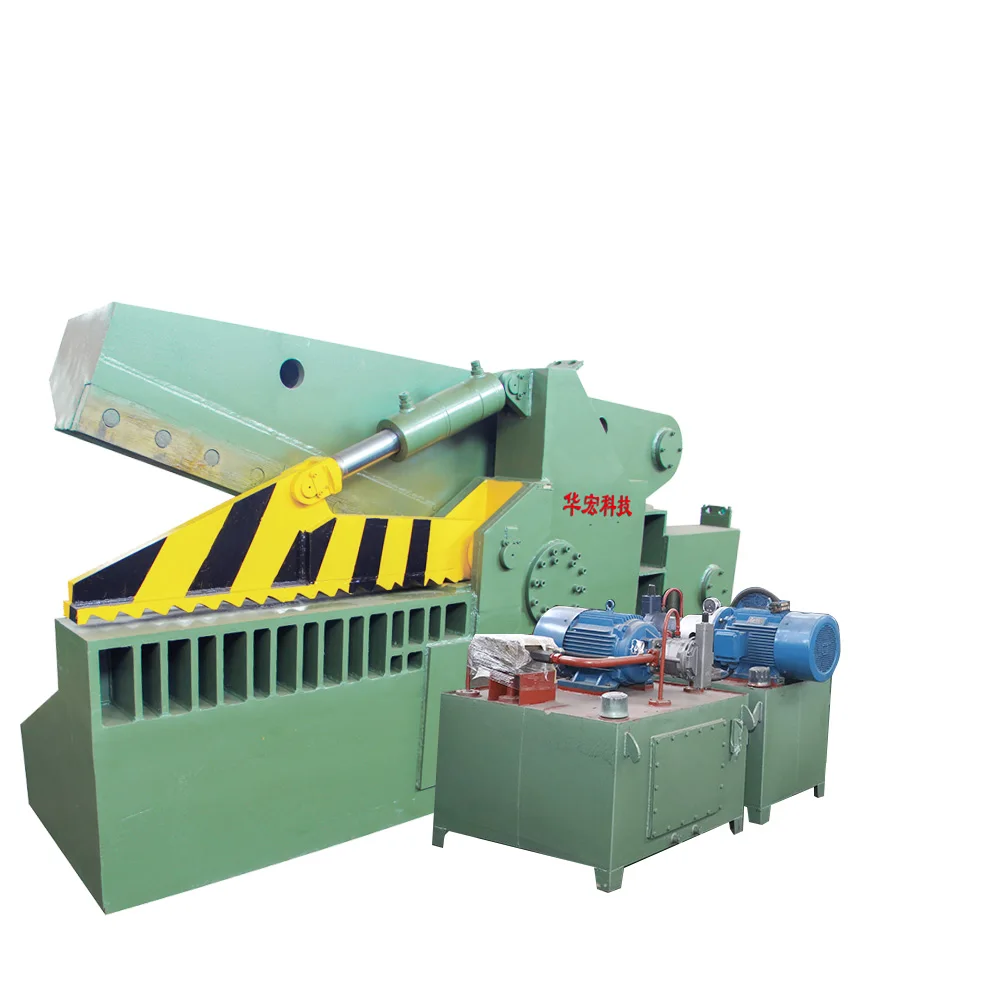 Hydraulic scrap metal shear machine iron shear
