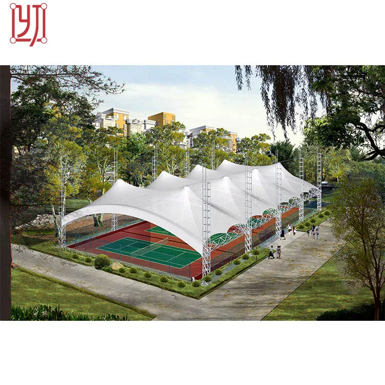 Tension Membrane Structure for Sports Center