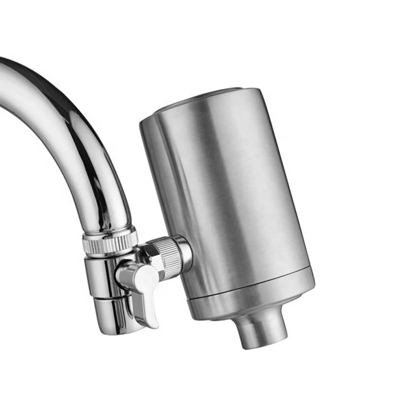 304 stainless steel 2 way ceramic activated carbon ultra filtration kitchen faucet tap water filter tap water cleaner purifier