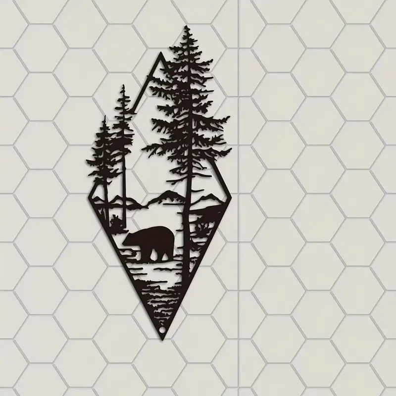 Custom Shape Pattern Metal Wall Art Decor Crafts Wall Hanging Decor Photography