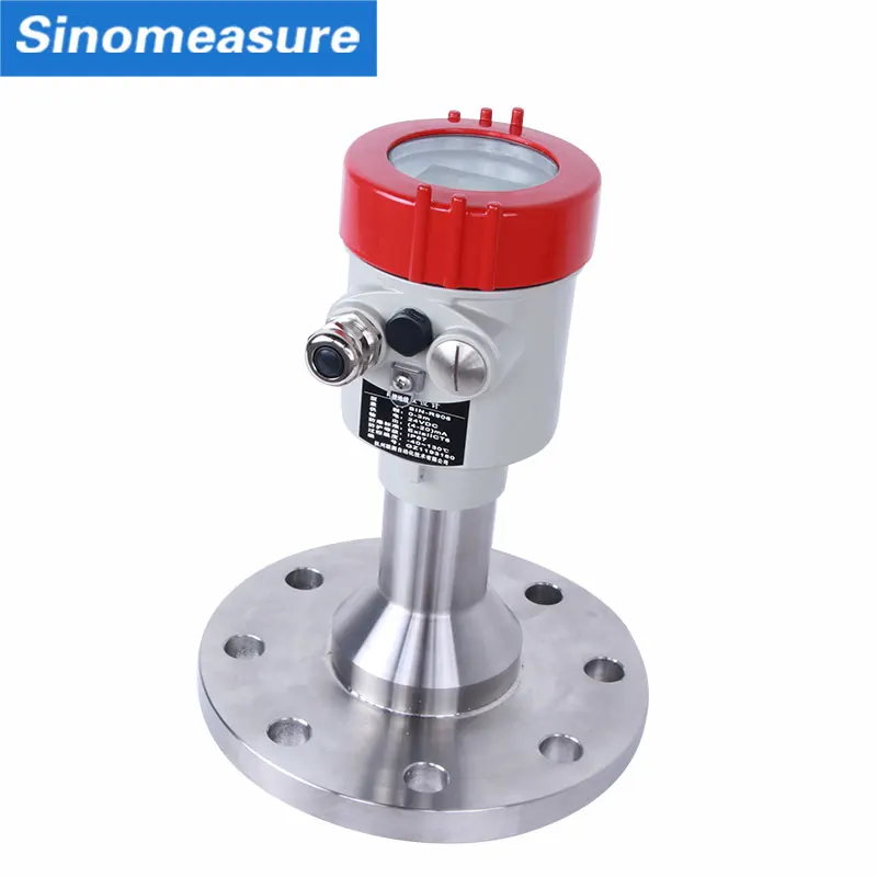 Low Cost  Water Level Meter Sensor Microwave Pulse Radar Transmitter 4-20m Hart Radar Level Transmitter for Level Measurement