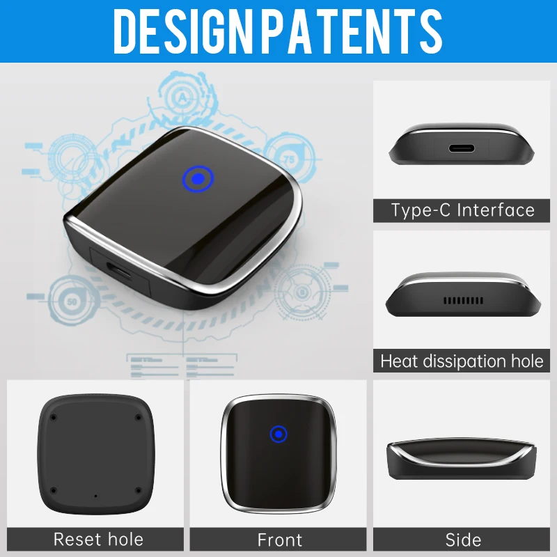 factory wholesale price 2-in-1 wireless carplay android auto wireless adapter