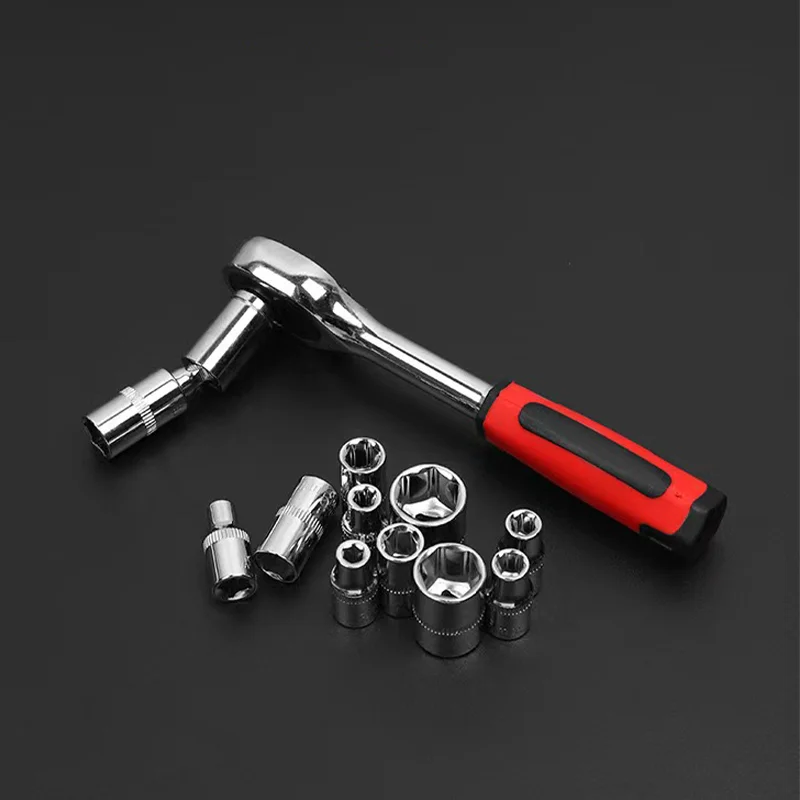 Набор ручных инструментов 46 шт. профессиональный механический набор для ремонта авто