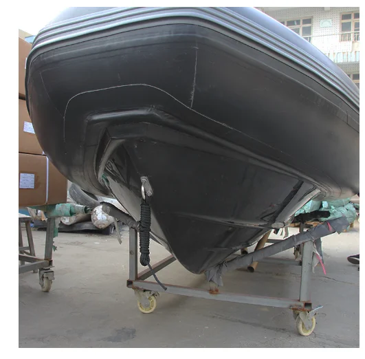 CE certificate 5.8m 10 people pvc/hypalon rigid hull fiberglass fishing boats for sale