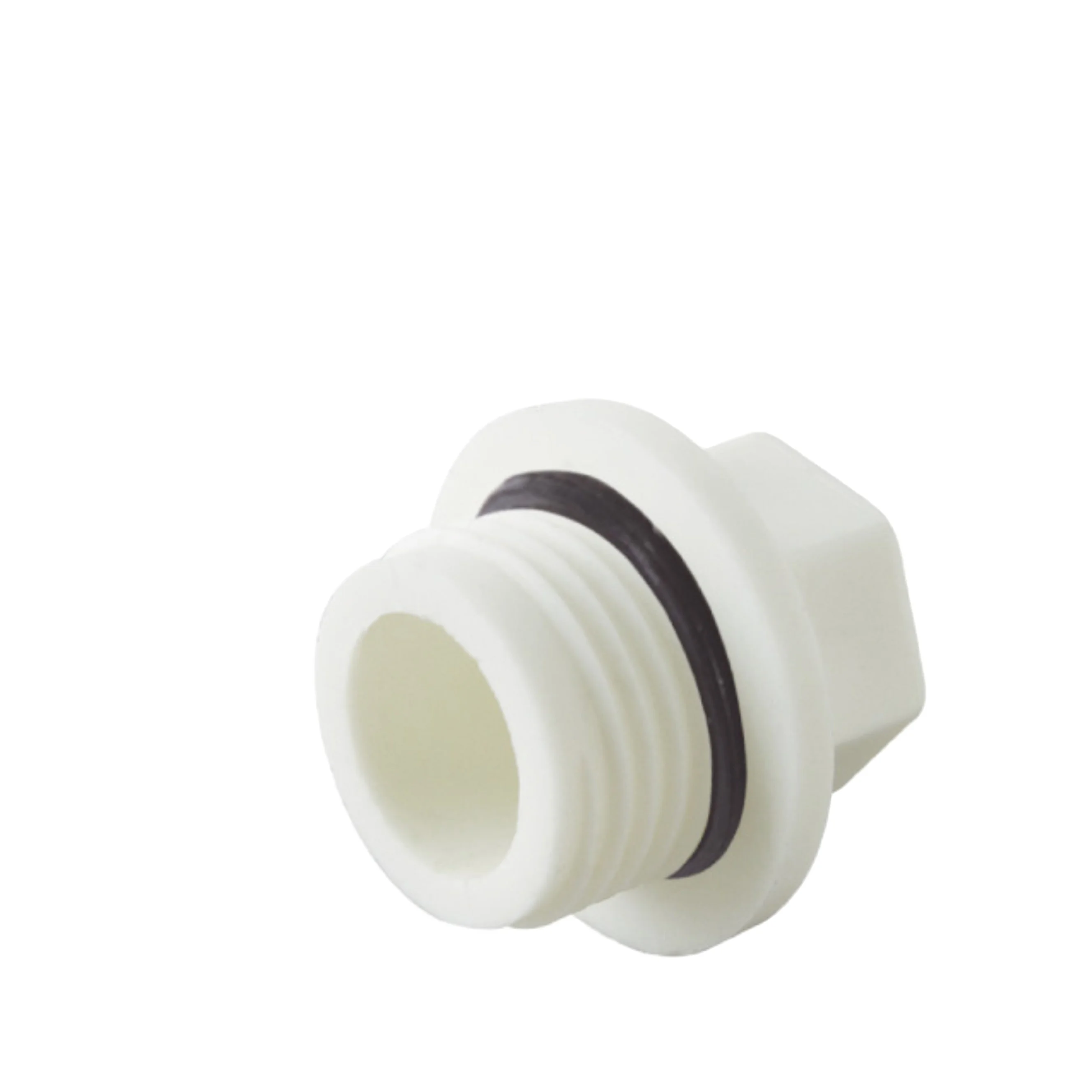 PPR fitting plastic screwed pipe end plug for pipe
