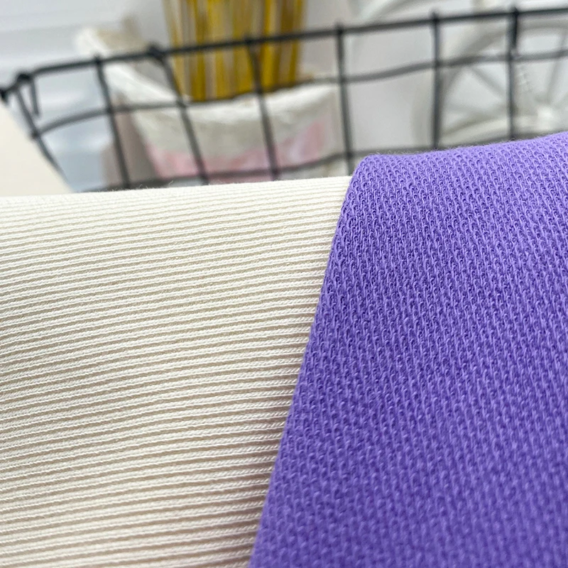 280Gsm 95% Cotton 5% Spandex Knit Cotton French Baby Waterproof Terry Cloth Stretch French Terry Fabric Manufacturers