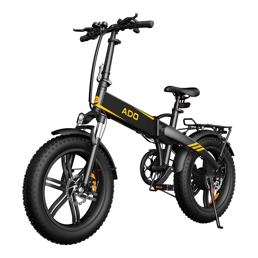 EU  Warehouse ADO A20F XE Folding Electric Bicycle Fat Tire Bike Electric Hybrid City Mountain Road Bike e Bike