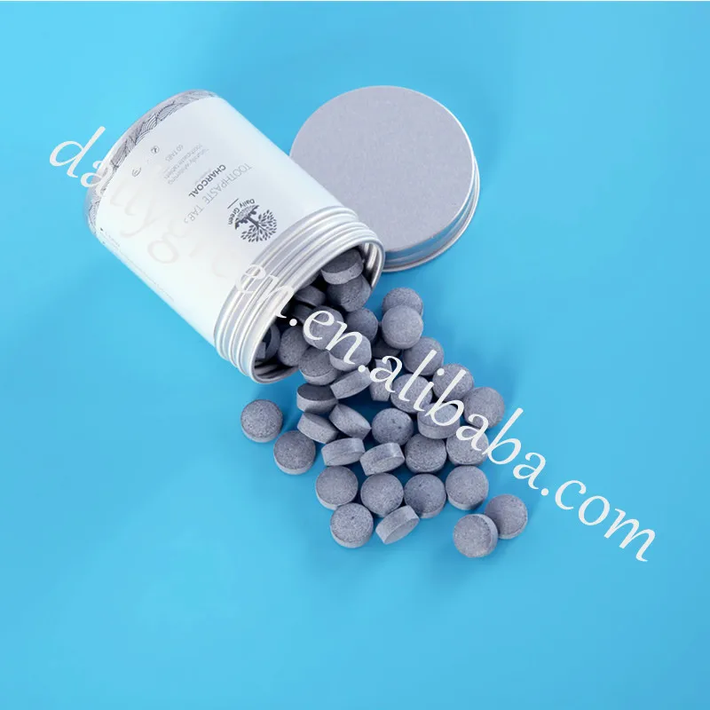 Peppermint Flavor 248 Pack Toothpaste Tablets Fluoride Free 4 Month Supply With Private Label