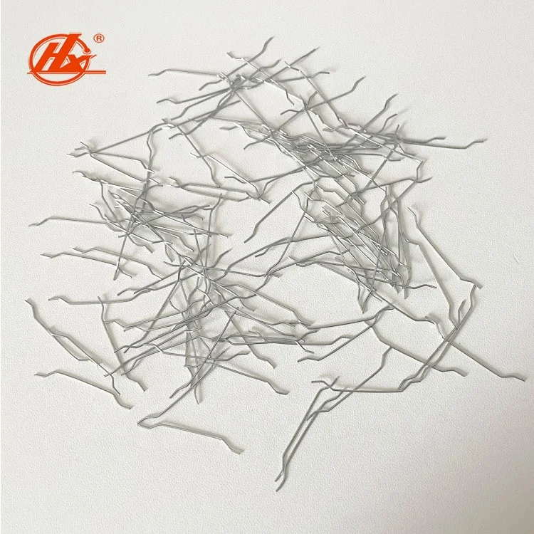 Metal Building Materials Best Quality Steel Fiber for Concrete