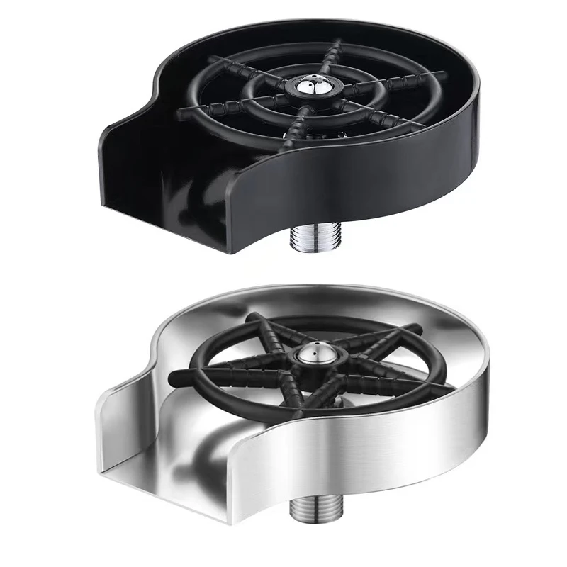 304 стеклоочиститель из нержавеющей стали для кухонных раковин силиконовый для мойки стеклоочиститель автоматическая мойка чашек