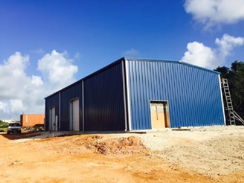 High quality factory price prefabricated steel structure factory buildings/workshops/halls Industrial buildings